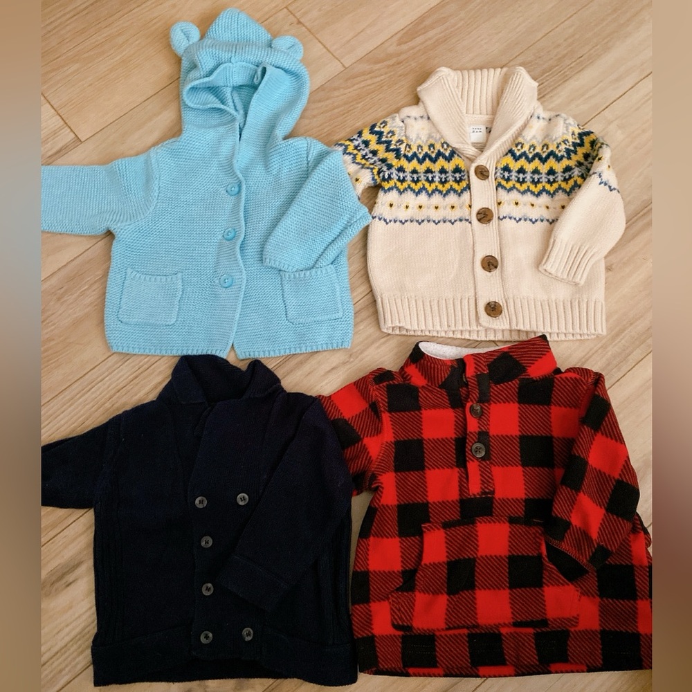 Baby boy sweater bundle